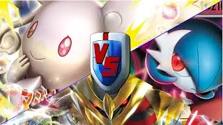Tabletop Throw Down! M Audino EX vs. M Gardevoir EX/Dragons! (XY-EVO)