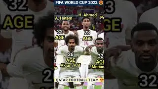 🇶🇦 QATAR National Team Squad FIFA WORLD CUP 2022 😍 | Football Players How Old Age They Are Then ? 🔥