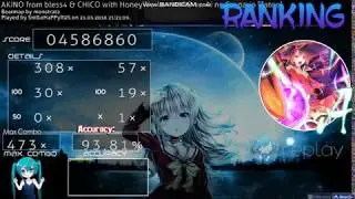 New top score 186 pp |5.98 star| MIIRO vs. Ai no Scenario AKINO from bless4 & CHiCO with HoneyWorks