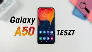 Nem véletlenül népszerű | Samsung Galaxy A50 teszt
