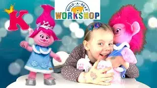 Одеваем Розочку из магазина Build-A-Bear Workshop Toys 6+ DreamWorks Trolls Poppy
