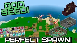 Best Seed For Minecraft 1.21 Bedrock | minecraft Pe 1.21 seeds | Seed Minecraft 1.21 | Mcpe 1.21