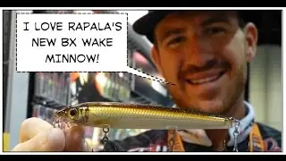 2014 ICAST NEW Rapala BX Waking Minnow Crankbait with Jacob Wheeler and IBASSIN