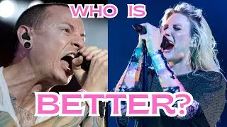 Let's Compare Chester & Emily's Vocal Technique & Stage Presence.
