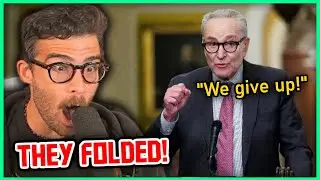 Democrats SURRENDER & Vote To End Shutdown | Hasanabi Reacts