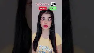 If you can see your popularity percentage😁 #shorts #youtubeshorts #funny
