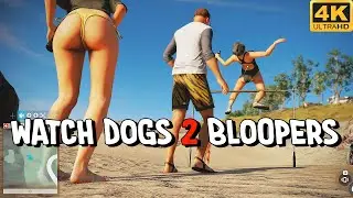 Watch Dogs 2 Bloopers & Stunts [Funny Moments]