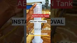 ⚗️ SV30 clear hai toh process perfect hai! Aeration tank sludge settling test 💯