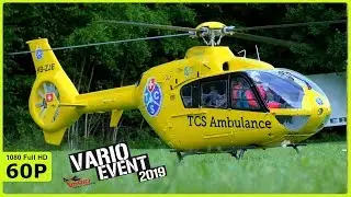 STUNNING DETAILED VARIO EUROCOPTER EC135 TCS AMBULANCE WITH SOUNDMODULE - VARIO EVENT 2019