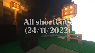 All shortcuts and setups in Dimension Parkour (Updated version in 24/11/2022)