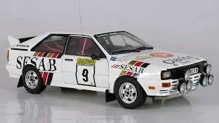 1:18 SunStar Audi Quattro A2 #9 1000 Lakes Rally 1983 Eklund/Spjuth