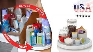 Best Lazy Susan Turntable for Kitchen & Cabinet Organization | Copco Non-Skid 12 Inch Review