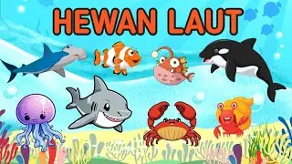 Belajar Mengenal Nama-Nama Hewan Laut - Video Edukasi Anak || Dunia Anak Cerdas