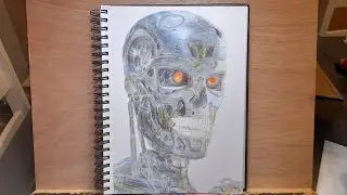 Drawing Time Lapse - The Terminator