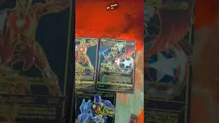 MARVEL POKEMON CARD IRONMAN/ CAPTAIN AMERICA/ VILLAIN THONS