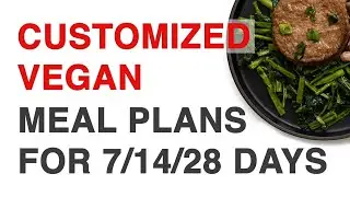Customized Vegan Meal Plan