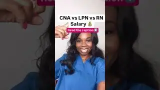 CNA vs LPN vs RN salary #cnatraining #nursing #nurses