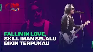 [Vertical Video] Bawakan Fallin in Love, Skill Iman J-Rocks Selalu Bikin Terpukau | One Fest
