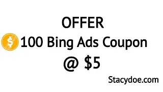 Get 75 Pound Bing Ads Coupon | Secret Method for Resellers and Advertisers