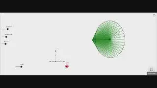 Rotation of triangle#2D object rotate to generate 3D#basicgeometry