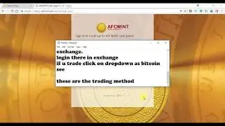 KBC coin as  AFCMINT Coin Latest exhange & how to do the trading using company own exchanges jan 18