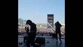 Broken Valentine - Mozambique drill (LIVE in 2024 Pentaport Rock Festival 'Guitar amp head view)