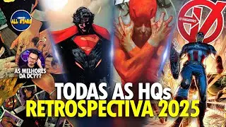 TODOS OS QUADRINHOS (HQs) QUE EU LI EM 2025 | Retrospectiva 2025