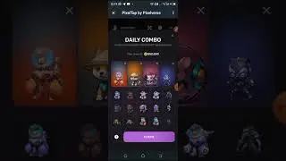 Pixelverse Daily Combo Tasks