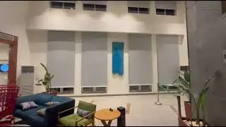 MOTORISED ROLLER BLIND 