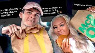McDonalds MUKBANG with my BOYFRIEND | we're moving out?? kids??