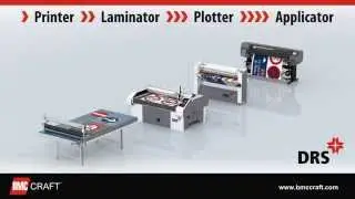 DRS 60 - (II gen.) Digital Road Sign Fabrication System (Printer, Laminator, Plotter, Applicator)