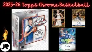 💥2025-26 Topps Chrome Basketball Box Break💥 | JR Sportscards Chronicles