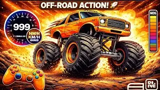 Mega Ramp Madness 💥 | Crazy GT Monster Truck Stunts Gameplay