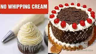 Buttercream Frosting | Buttercream Icing | Easy Cake Frosting Without Whipping Cream | Cake Cream