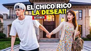 🔥Chica tímida se enamora del popular de la escuela, sin saber que en secreto él también la ama