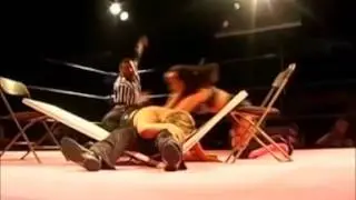 Brittney and Alicia vs Allysin Kay and Sassy Stephanie 3rd March 2012