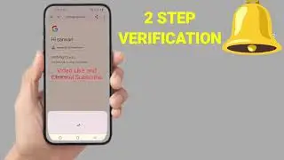 2 Step Verification set on yt studio how to #dailyvlog#2step#smartphone#howto#verification#settings 