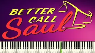 Better Call Saul Intro - PIANO TUTORIAL