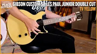 Gibson Custom 1958 Les Paul Junior Double Cut Reissue | TV Yellow - VOS