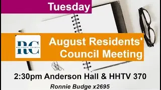 Residents' Council Meeting