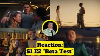 Starfleet and Betazed sitting in a tree... - Star Trek Starfleet Academy S1 E2 Reaction