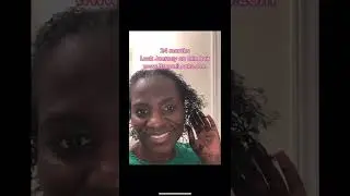 24 mos loc journey on thin hair #shorts #locs #sisterlocks #sisterlocs #thinhair #hairjourney