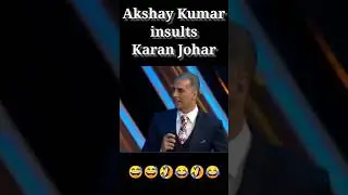 Akshay Kumar Insults Karan Johar In Award Show 😱😱👍