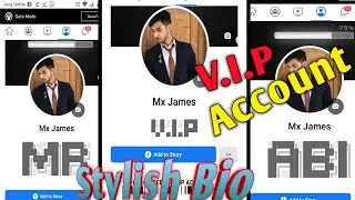 Facebook New Stylish Bio || How To Make Stylish Bio For V.I.P Facebbok Account In UrdU\hindi