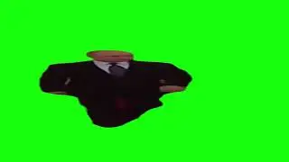 Putin wide walk meme    /Green screen