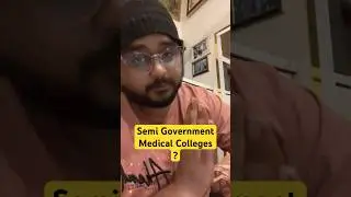 What Is a Semi Government Medical College ? Neet 2025 MBBS Cutoff Punjab State Counselling #Neet