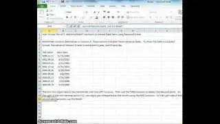 00089 - How To Use The LEFT MID And RIGHT Functions To Extract Date Parts Using Microsoft Excel