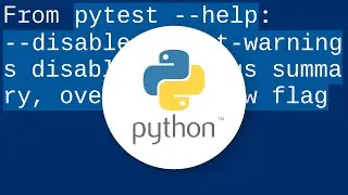 How to suppress py.test internal deprecation warnings