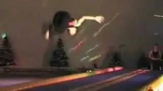 Airtumbling combo with backhandspring and backflips
