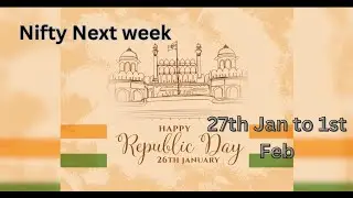 Nifty View from 27th January to Union Budget.#trading #stockmarket #nifty50 #globalmarketlive